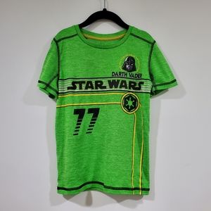 Star Wars Darth Vader Short Sleeve T-shirt Boy's Size 7